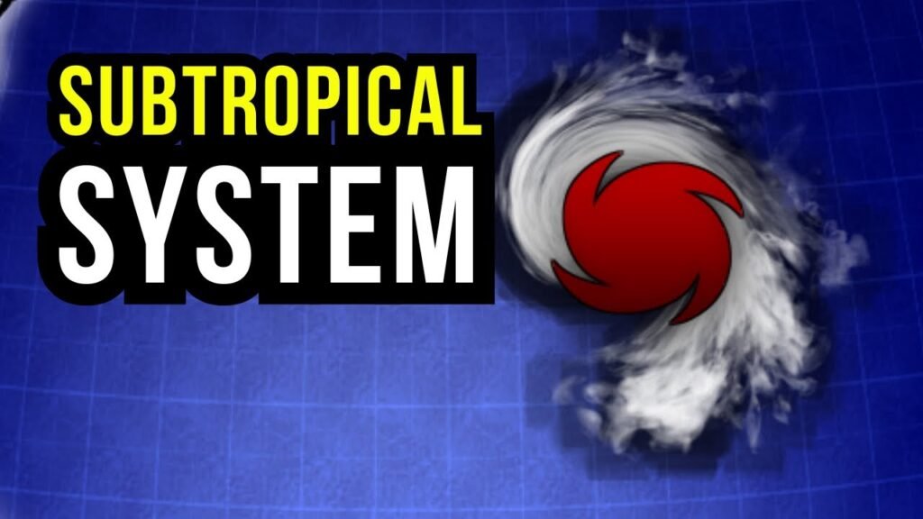 This Spot may become Subtropical Storm Tony…